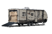 Search for toy hauler style RV rentals in the USA